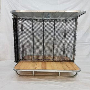 The Standard Hay Feeder is designed to fit any size round bale or up to 16 small square bales